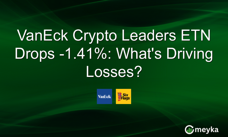 VanEck Crypto Leaders ETN Drops -1.41%: What’s Driving Losses?