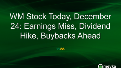 WM Stock Today, December 24: Earnings Miss, Dividend Hike, Buybacks Ahead