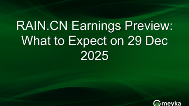 RAIN.CN Earnings Preview: What to Expect on 29 Dec 2025