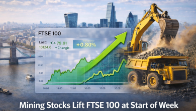 Mining stocks lift FTSE 100 at start of the week