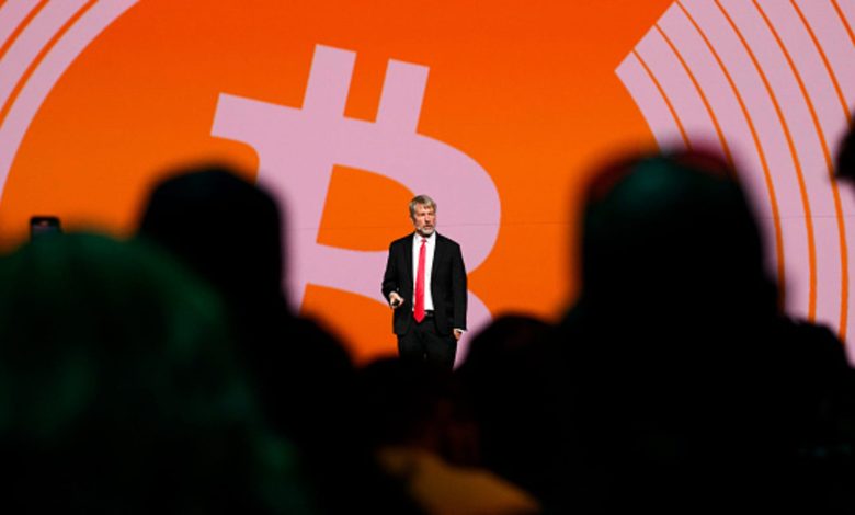 Bitcoin could soon break out. Trading the move with options on this proxy stock