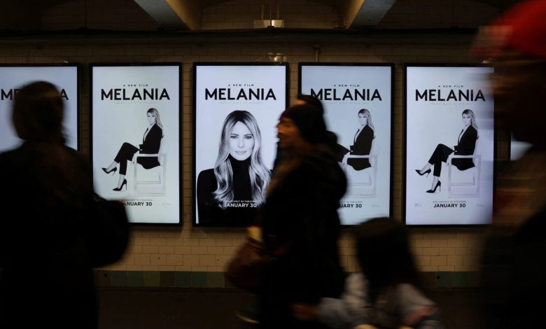 ‘Melania’ documentary posts  million domestic opening