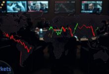 Gold extends record rally, US stock futures drop