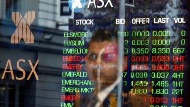 Australian shares flat as financials offset mining gains
