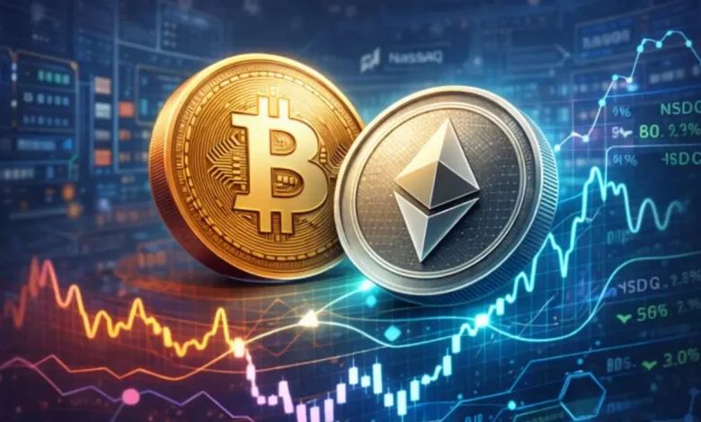Crypto Reverts to Tech-Stock Trade as Nasdaq Correlation Rises