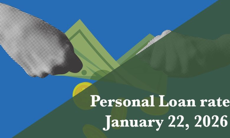 Personal loan APRs: Jan. 22, 2026 Personal loan APRs: Jan. 22, 2026