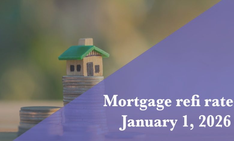 Current refi mortgage rates report for Jan. 1, 2026