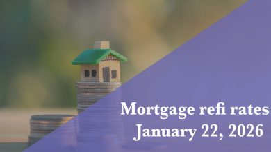 Current refi mortgage rates report for Jan. 22, 2026