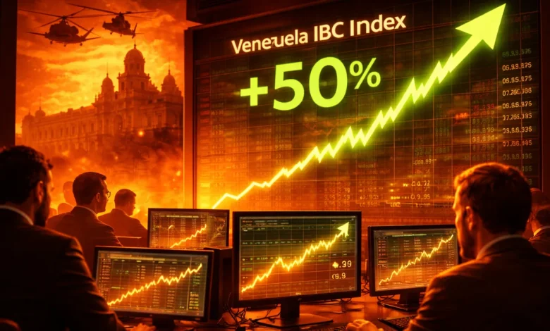 Venezuela Stocks Jump 50% After Maduro Arrest Shocks Markets