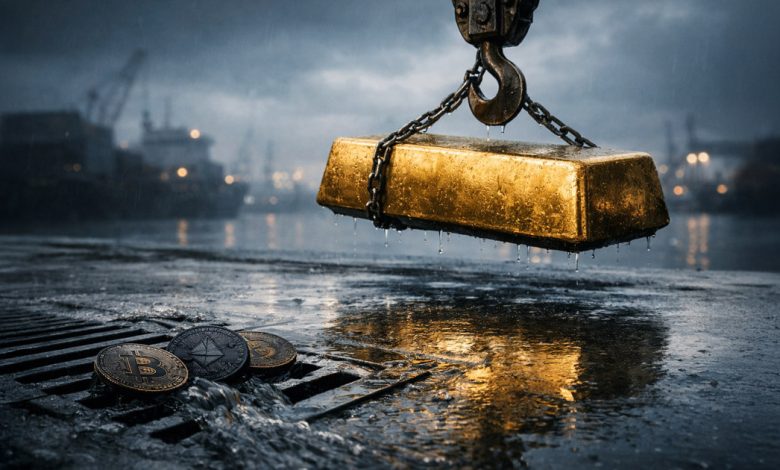 Bitcoin stalls while tokenized gold sees a rise in whale interest Bitcoin stalls while tokenized gold sees a rise in whale interest