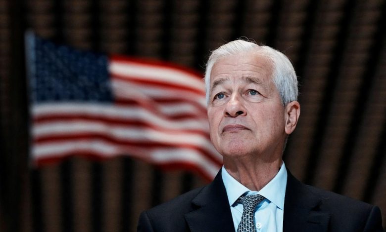 Delta Air Lines stock slides, JPMorgan drifts higher as Dimon calls economy ‘resilient’