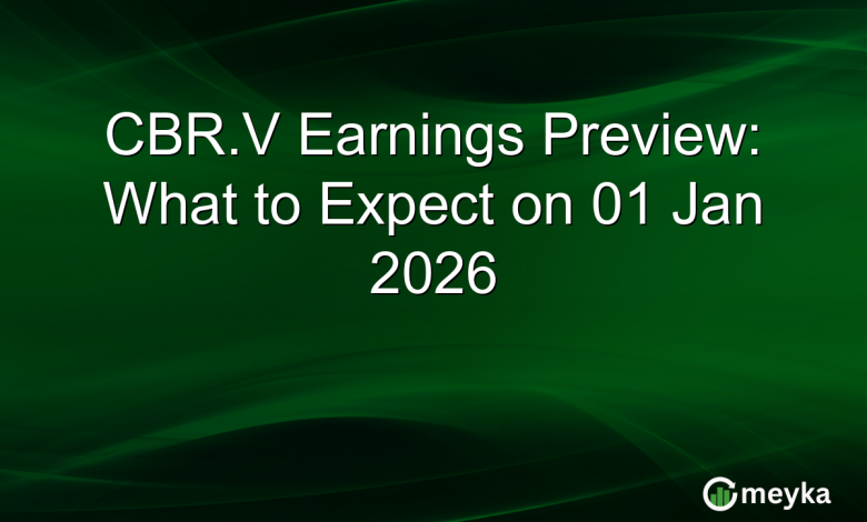 CBR.V Earnings Preview: What to Expect on 01 Jan 2026