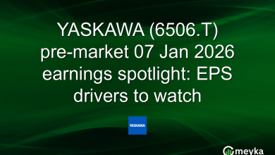 YASKAWA (6506.T) pre-market 07 Jan 2026 earnings spotlight: EPS drivers to watch