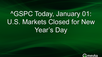 ^GSPC Today, January 01: U.S. Markets Closed for New Year’s Day