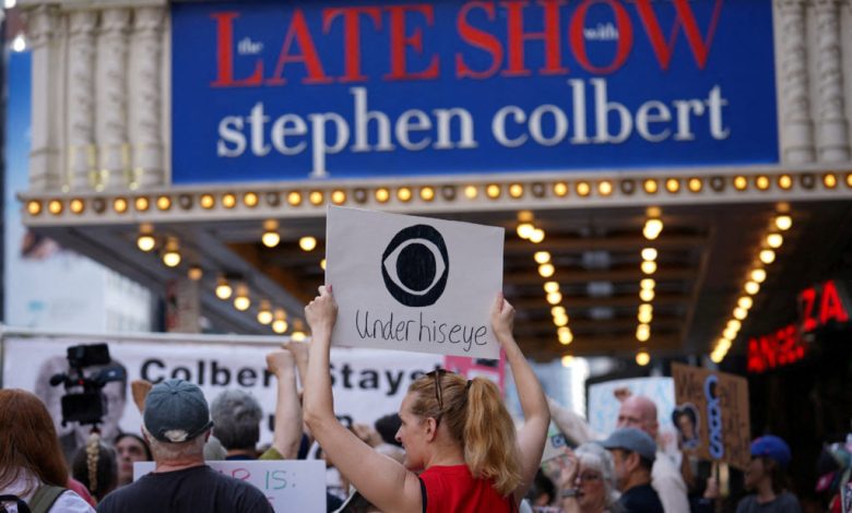 What is the ‘equal time’ rule that Colbert says led CBS to pull his Talarico interview?