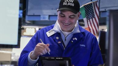 Dow, S&P 500, Nasdaq futures waver as Dow looks to keep rallying above 50,000