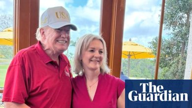 ‘Right about everything’: Liz Truss tweets photo of meeting with Trump | Liz Truss