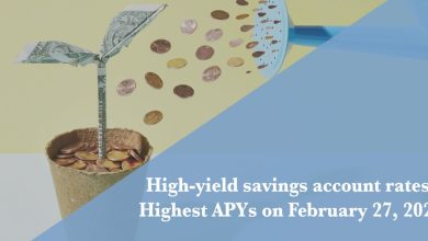 Top high-yield savings rates Feb. 27, 2026: Up to 5.00% APY