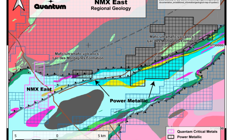 Quantum Critical Metals’ NMX East Heats Up: PGE Potential Emerges Next to Rapidly Expanding Polymetallic District