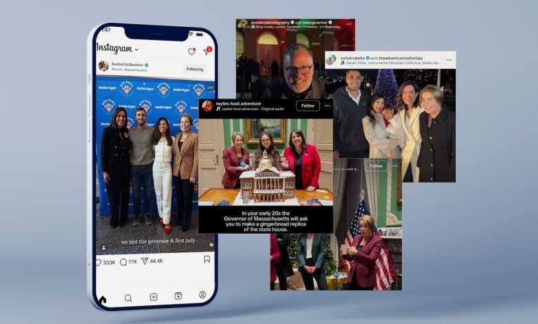 Healey, Mass. politicians are embracing social media creators