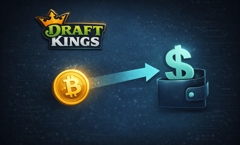 DraftKings Adds Crypto Deposits Parallel to Prediction Market Push