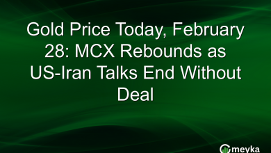 Gold Price Today, February 28: MCX Rebounds as US-Iran Talks End Without Deal