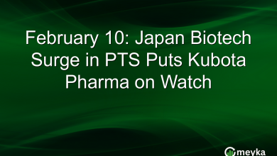 February 10: Japan Biotech Surge in PTS Puts Kubota Pharma on Watch
