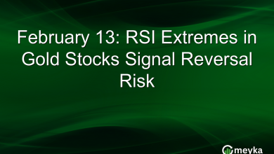 February 13: RSI Extremes in Gold Stocks Signal Reversal Risk