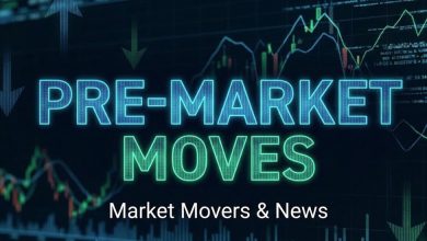 US stock market futures point to a flat open but there are some market movers
