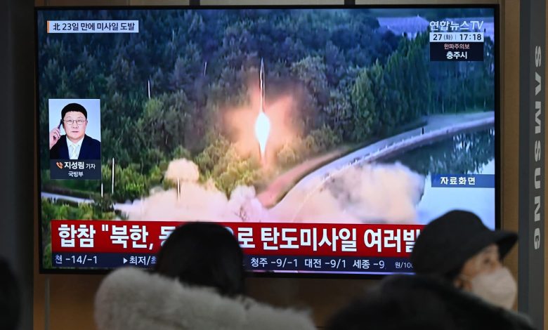 North Korea fires 10 ballistic missiles amid U.S.-South Korea drills North Korea fires 10 ballistic missiles amid U.S.-South Korea drills