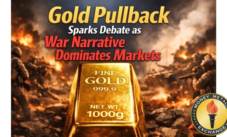 Gold Pullback Sparks Debate as War Narrative Dominates Markets