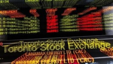 Toronto Stocks Shares Down; McCoy Global Shares Slide on Middle East Fighting