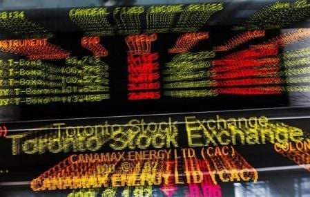 Toronto Stocks Shares Down; McCoy Global Shares Slide on Middle East Fighting