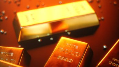 Gold Slumps for Ninth Session in Historic Retreat Toward ,000 Milestone