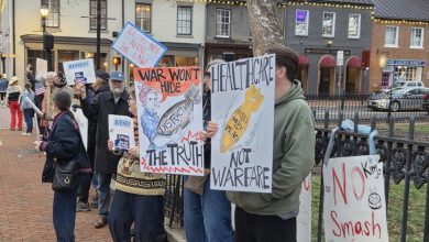 Anti-Iran war protest held in Leesburg | Politics & Government