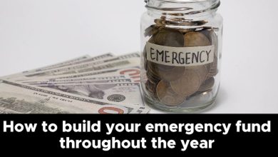 How to build your emergency fund throughout the year