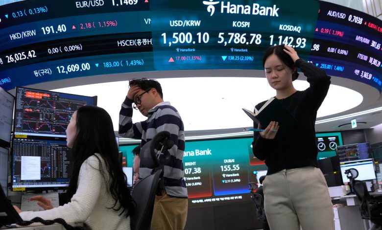 Asia’s stock markets dive after attacks on energy facilities in Qatar, Iran | US-Israel war on Iran News