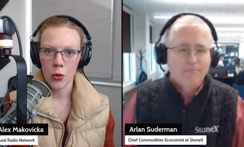 Cattle futures jump while grains stall; Analyst warns of fertilizer disruptions via Strait of Hormuz