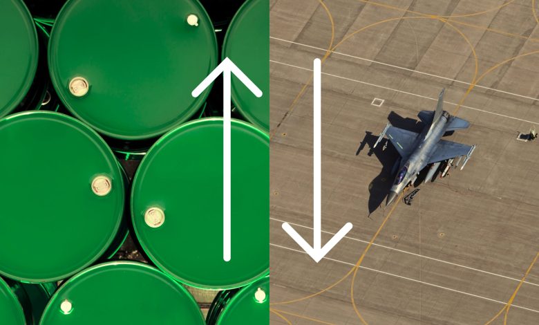 Global Stocks Tumble, Crude Oil Prices Skyrocket Amid Strikes on Storage Tanks