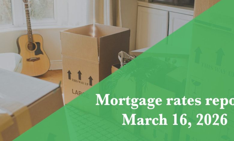 Mortgage rates today, March 16, 2026 Mortgage rates today, March 16, 2026