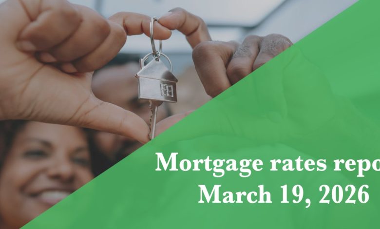Mortgage rates today, March 19, 2026