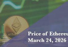 Current price of Ethereum for March 24, 2026