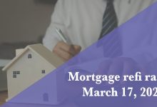 Current refi mortgage rates report for March 17, 2026