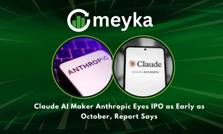 Claude AI Maker Anthropic Eyes IPO as Early as October, Report Says