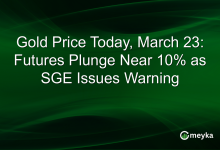 Gold Price Today, March 23: Futures Plunge Near 10% as SGE Issues Warning