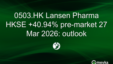0503.HK Lansen Pharma HKSE +40.94% pre-market 27 Mar 2026: outlook 0503.HK Lansen Pharma HKSE +40.94% pre-market 27 Mar 2026: outlook