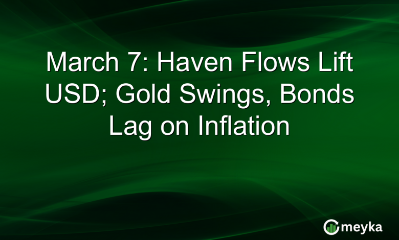 March 7: Haven Flows Lift USD; Gold Swings, Bonds Lag on Inflation March 7: Haven Flows Lift USD; Gold Swings, Bonds Lag on Inflation