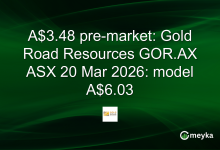A.48 pre-market: Gold Road Resources GOR.AX ASX 20 Mar 2026: model A.03
