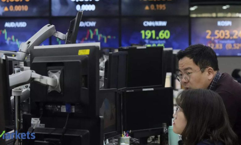 Global Market Today: Asian shares hold near eight-week high