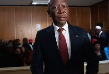 South African politician Julius Malema jailed for 5 years for firing rifle shots at rally :: WRAL.com
